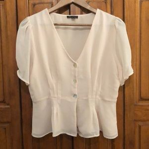 Shinestar Blush Pink Blouse